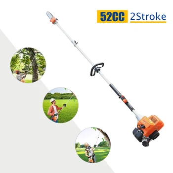 52cc Gas-Powered Pole Saw with Extension Pole 1