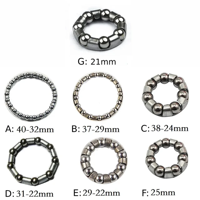Bike Wheel Bearings 3/16 X Balls Bicycle Bearings Retainer Bike Axle