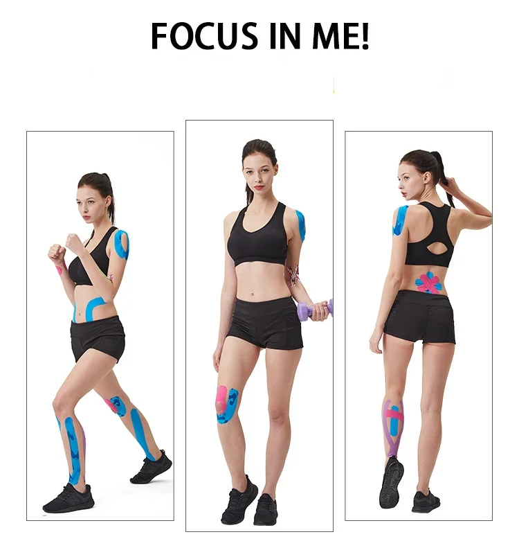 Kinesiology Tape For Face Lifting And Neck Wrinkle Reduction_voghion.com