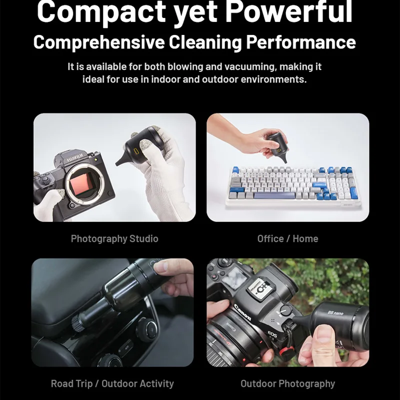 Nitecore BB nano 전자 송풍기 사진 송풍기 카메라 렌즈 VS Nitecore BB2 BB2 용 다기능 휴대용 공기 송풍기