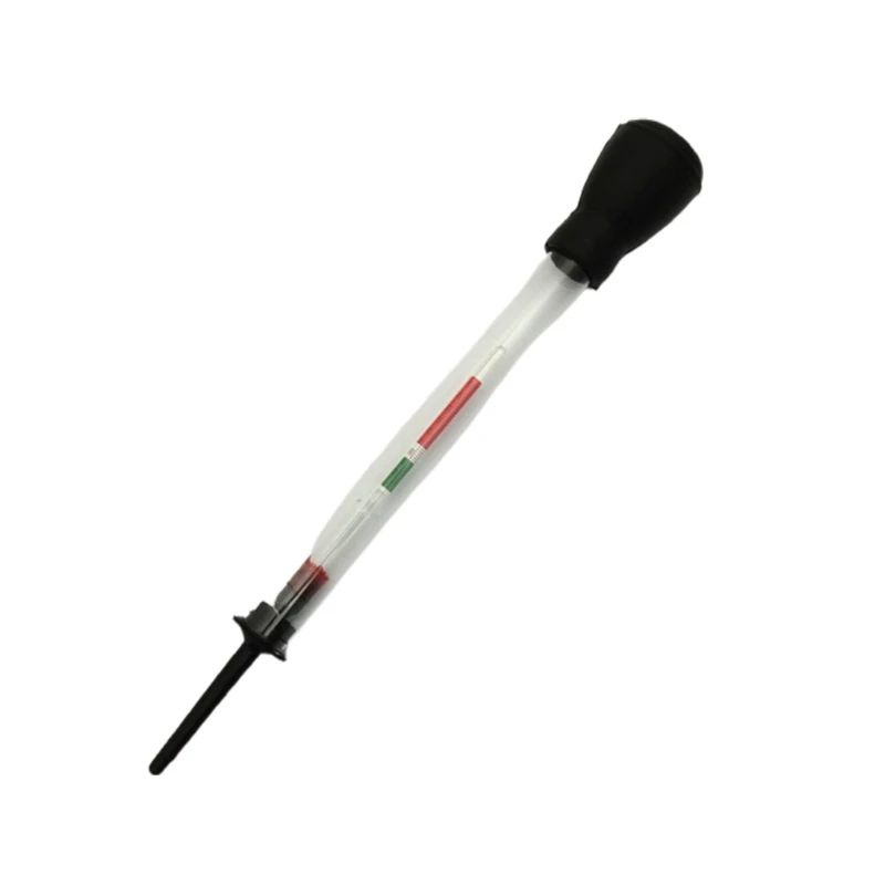 Battery Hydrometer Tester Car Battery Hydrometer Fast Detection Tool Acid Water Electrolyte Rapid Tester Level Density Lead Acid Specific Gravity Suction
