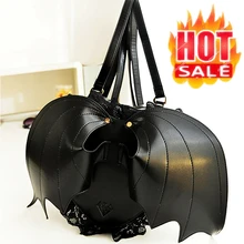 

Women Backpack Bat Wing Backpack Punk Stylish Newest School Bag for Girls Bat Bag Angel Wings Backpack Cute Little Devil Package