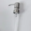 1pcs 304 Stainless Steel Pump Head Soap Dispenser Pressure Nozzle For 28mm Liquid Lotion Bottle Bathroom Kitchen Accessories 3