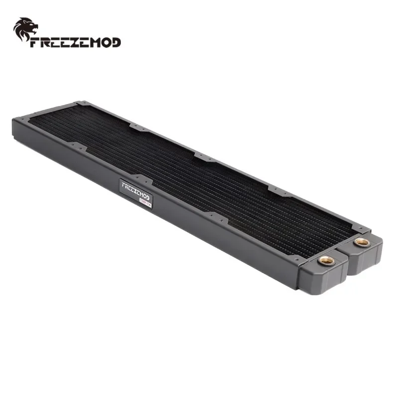 Dissipador de Água de Cobre Radiador do pc Branco Opcional e Preto 14 Canais 29 mm Grosso 120 mm 240 mm 360 mm 480 mm - Imagem 3