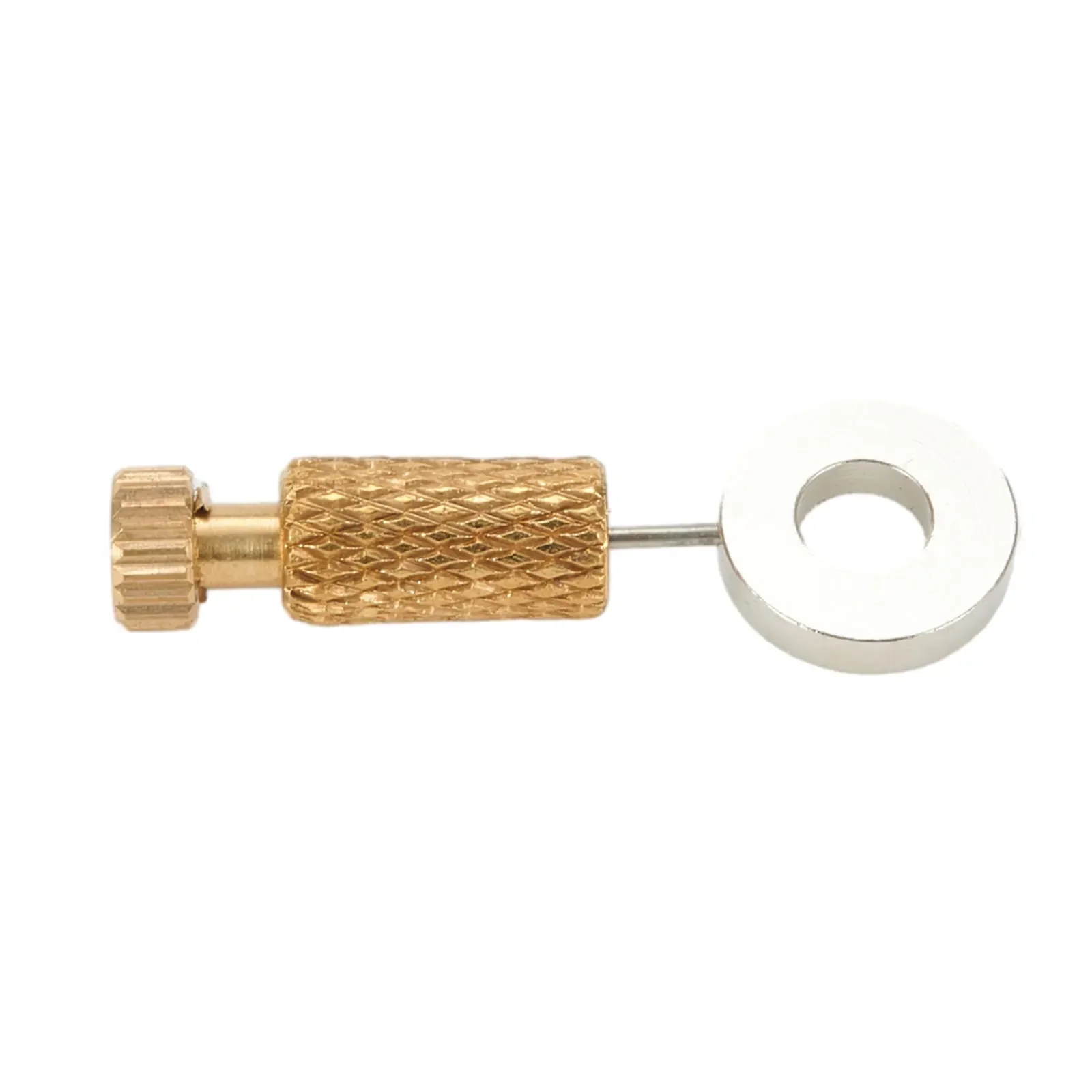 Leather DIY Tool with Basting Needle Double Sided Cutting Knurled Non Slip Base Design Assists in Pre emptive Hole Alignment