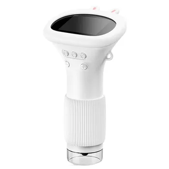 Microscopio Digitale per Bambini con Schermo IPS da 2 Pollici, Microscopio Portatile HD per Bambini con 8 Luci LED, Zoom 1000x, Microscopio Tascabile