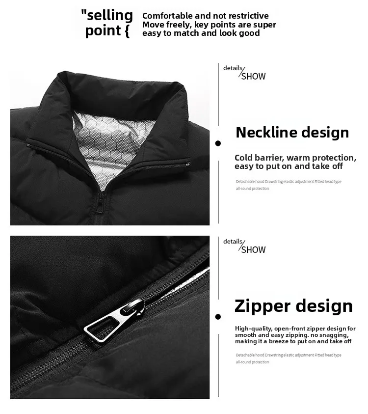 PlatiNum Winter Vest Pocket Detail