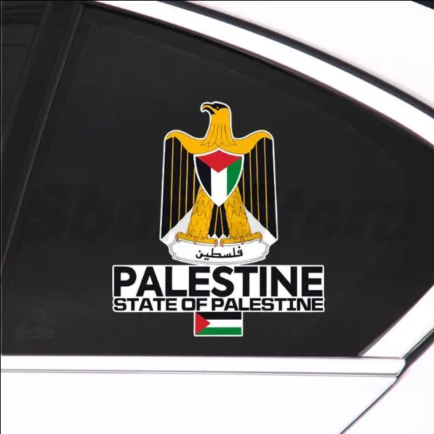 Palestine Flag Bumper Stickers Motorcycle Racing National Flag Off Road 4x4 Decal World Peace Stickers