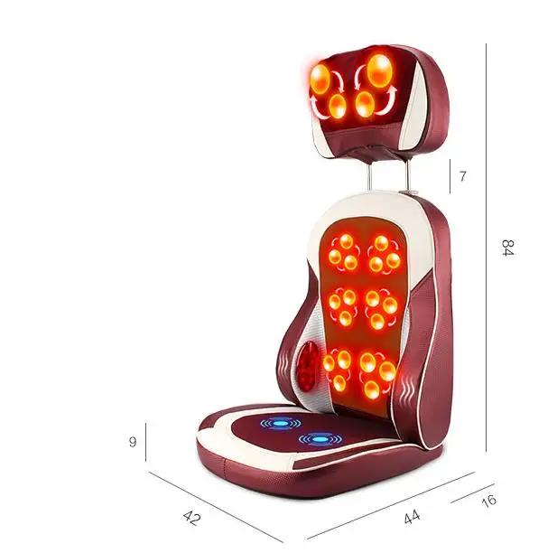 Cervical cushion for leaning on of household multifunctional electric massage whole body massager massage chair cushion