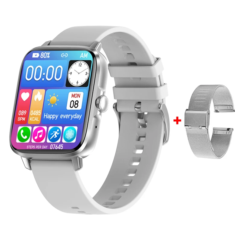 2022 New Smart Watch 1.9 Inch NFC GPS Track Bedside Lamp Wireless Charging Series 7 Bluetooth Call Smartwatch PK IWO W27 Pro 