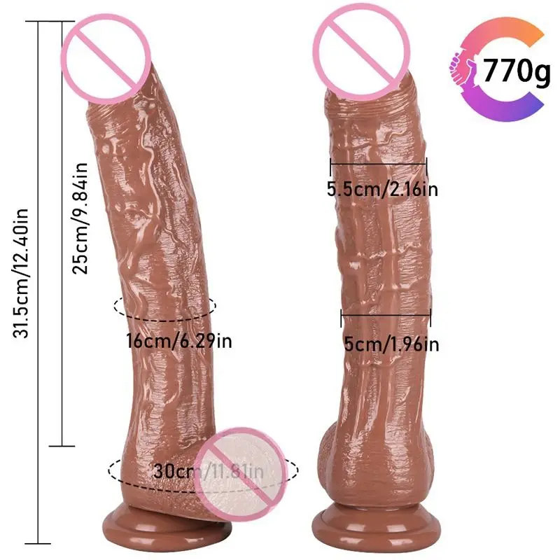Sex Toys Huge Penis Realistic Dildo Long Dick with Suction Cup for Women Men Masturbation Lesbain Anal buttplug for Adults 18