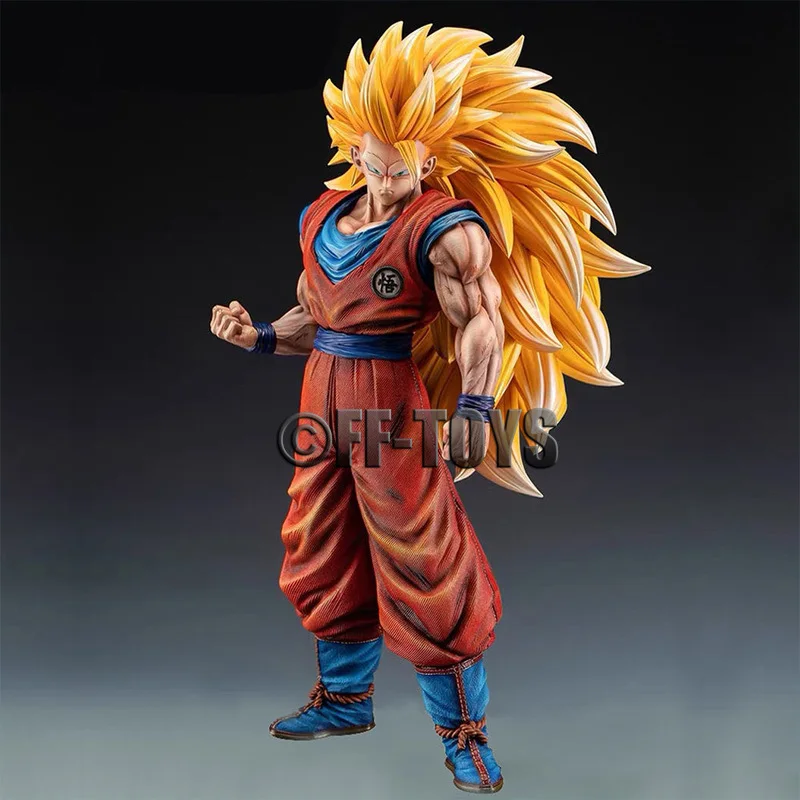 Фигурка Dragon Ball Z Son Goku SSJ3 супер сайян 3 Гоку экшн-фигурки 30 см фотоколлекционная модель игрушки для детей Подарки
