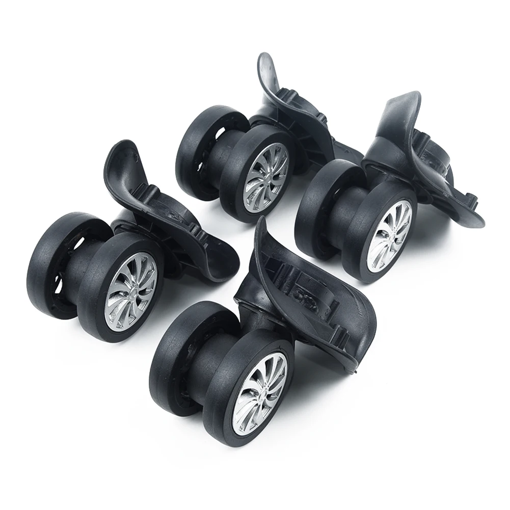 

Universal Luggage Accessories Wheels 10.2*6.5cm Luggage Repair Replacement Luggage Wheels 360° Swivel Caster 4Pcs/Set