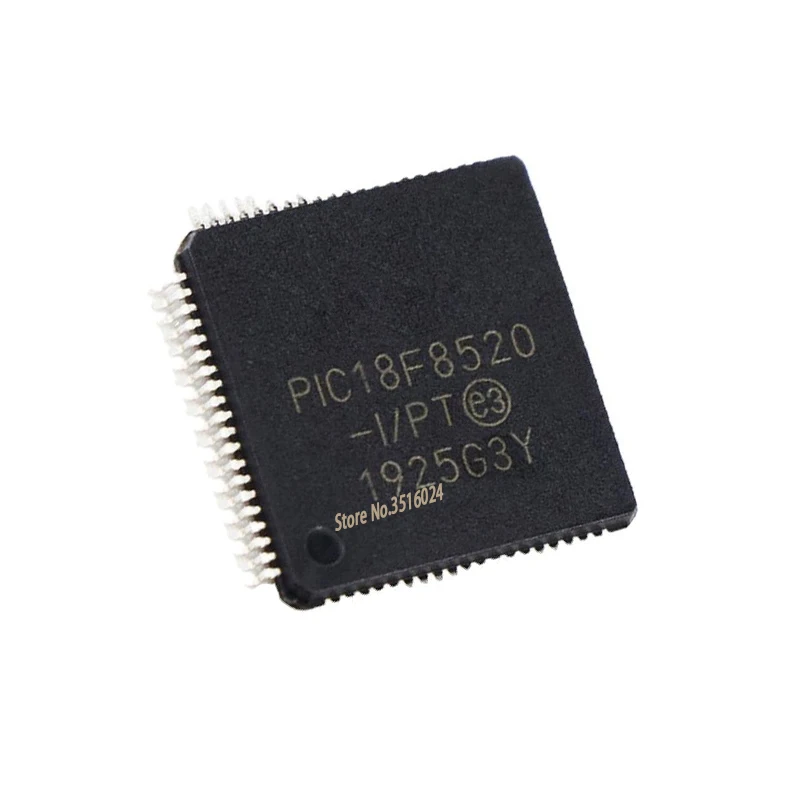 

Бесплатная доставка, 5 шт./партия, Φ/PT TQFP80 PIC18F8520-I PIC18F8520 PIC18F 8520 PIC18 QFP80 100%, новинка, оригинал, быстрая доставка
