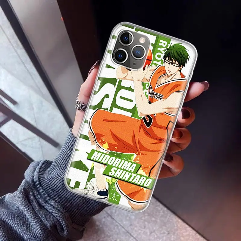 Kuroko Basketball Anime Soft TPU Back Cover Phone Case