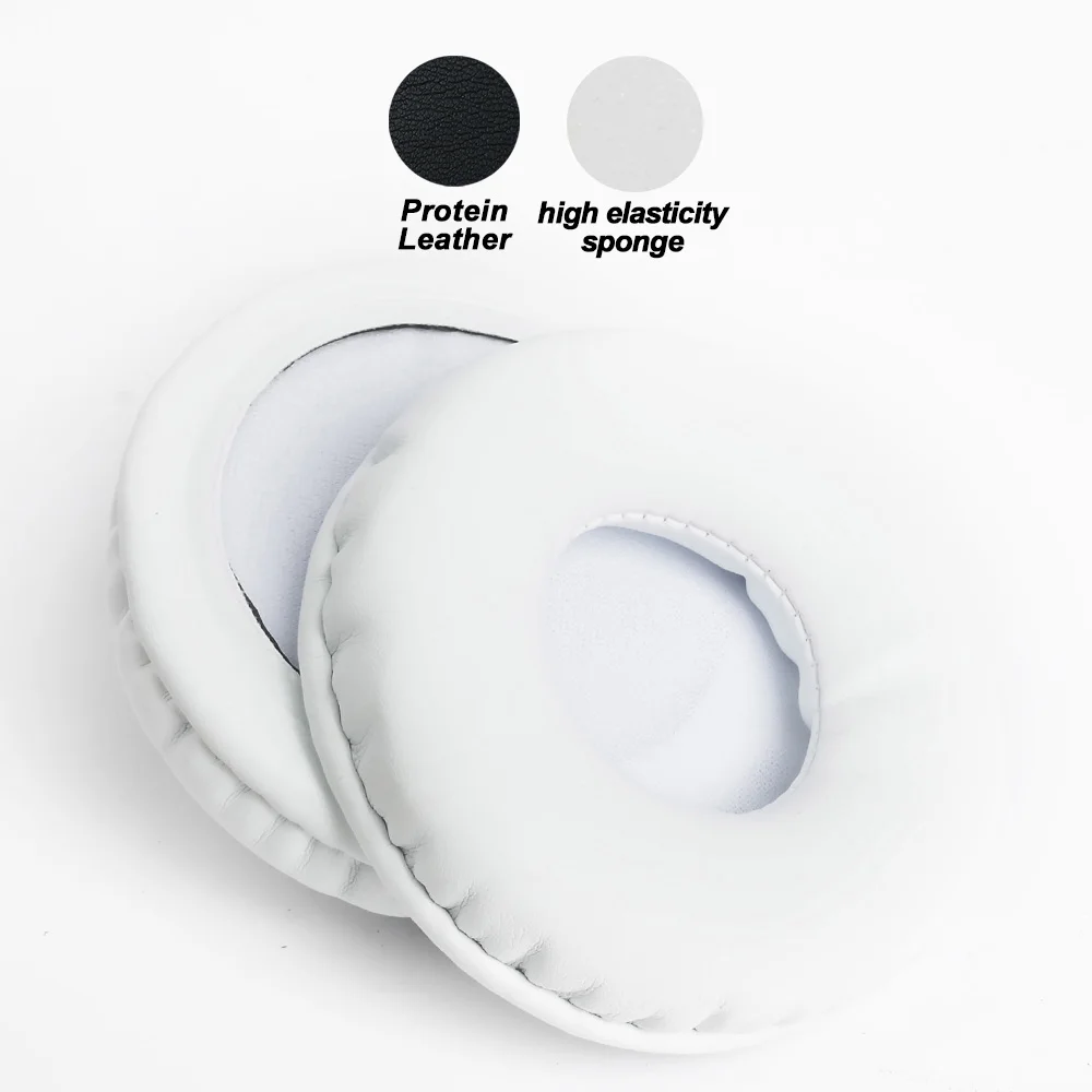 Premium Replacement Earphone Pads - Soft Mesh Memory Foam Protein Earpads Earmuffs