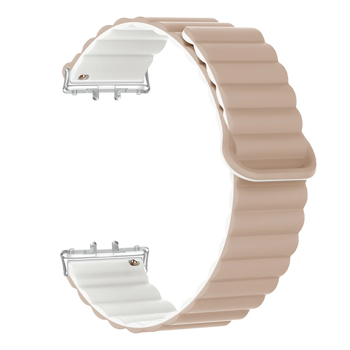 Silicone Magnetic Loop Strap for Smart Bracelet Wristband
