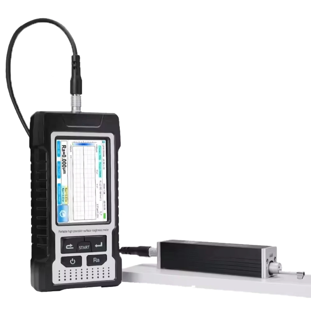 0.001um Precision Digital Graphic Surface Roughness Tester Touch 160&mu;m Surface Roughness Meter Bluetooth Data PC Printer Probe