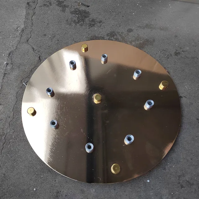 10 Db 91 Cm Magasságú Fém Gyertyák 8 Fegyvertartók Luxus Esküvői Asztali Dekoráció - Image 6