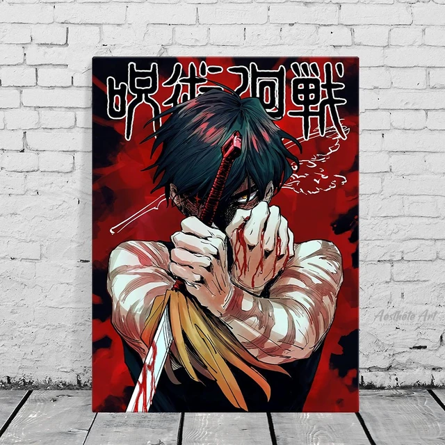 Quadro decorativo Pintura Fire Force Anime Mangá Arte para sala
