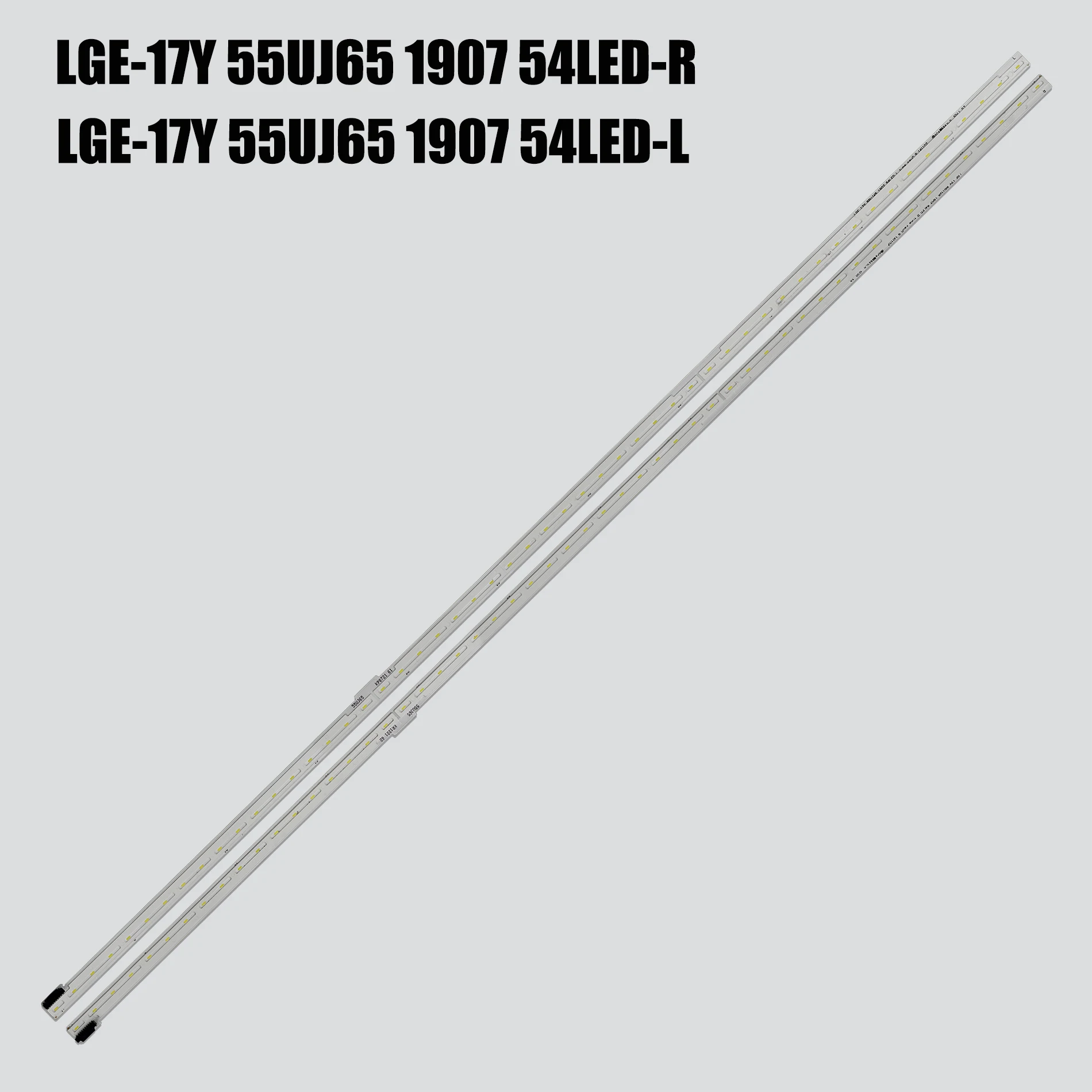 2pcs LED backlight strip for 55UK6750PLD 55UJ6540 GE_17Y 55UJ65 1907 54LED_R_TYPE L_type 55UJ701V 55uj651 HC550EGG