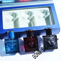 Marque 90ml hommes parfum coffret cadeau 3 pièces ensemble charmant homme Colognes parfum durable attirant les parfums pour femmes Hombres Originales 3