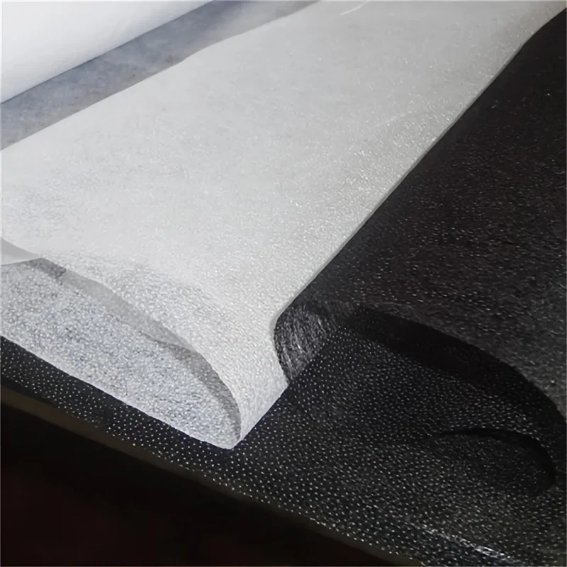 2meter(1.09yard) Lightweight Non-Woven Fusible Interlining Fabric Apparel Sewing DIY Accessory 30g/m