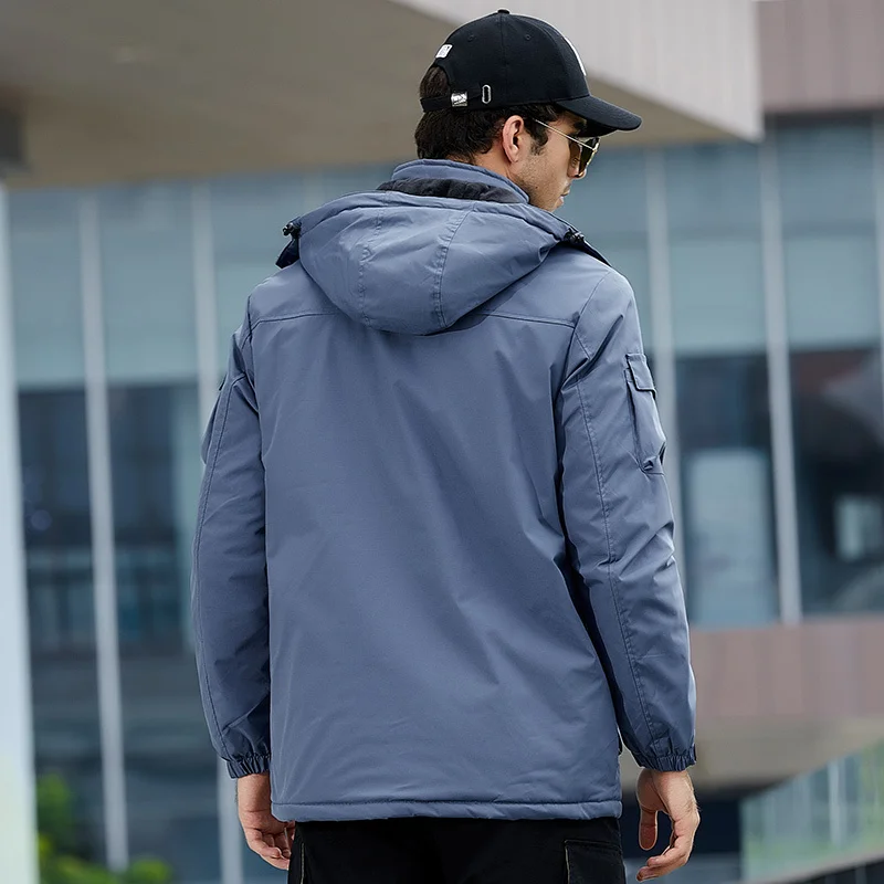 2022 New Style Parkas Autumn And Winter Men Clothing Windproof Man Coat Fashionable Male Warm Men's Casual Large Size Coats