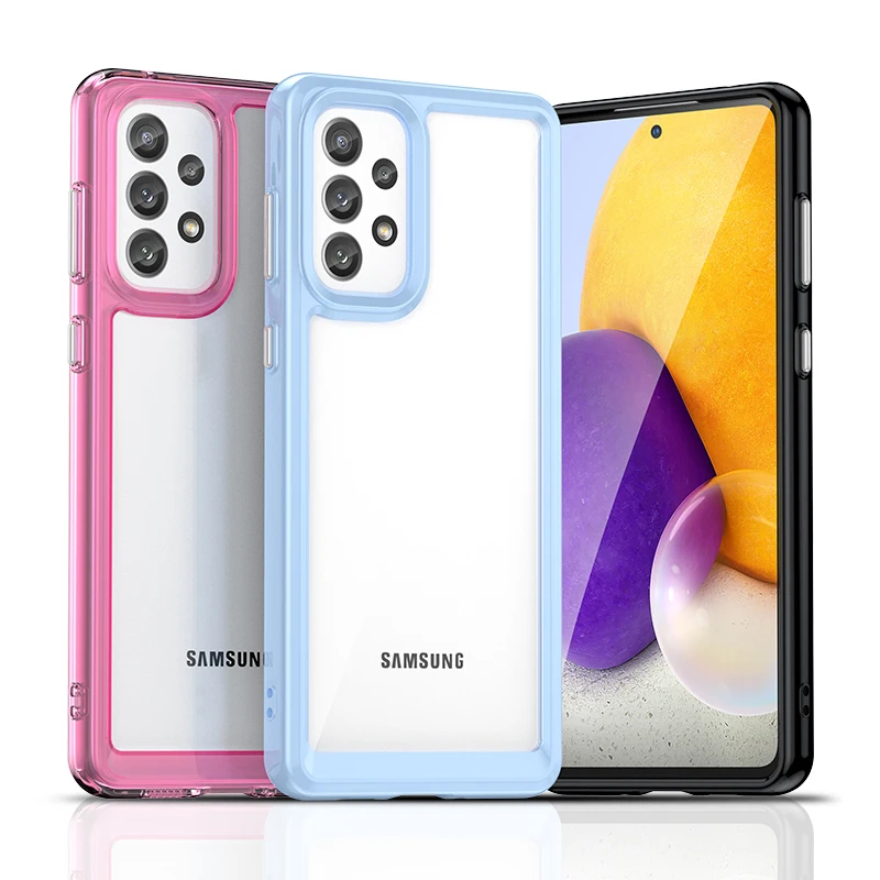 Vibrant Shockproof Protective Back Cover