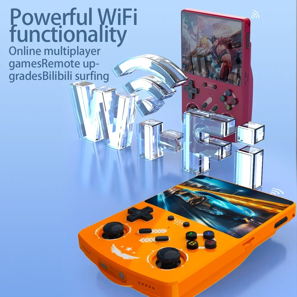 BOYHOM R40XX Retro Game Console - R36S Upgrade, 4.2" IPS Linux Handheld, 4000mAh Battery, Portable Gift for Christmas