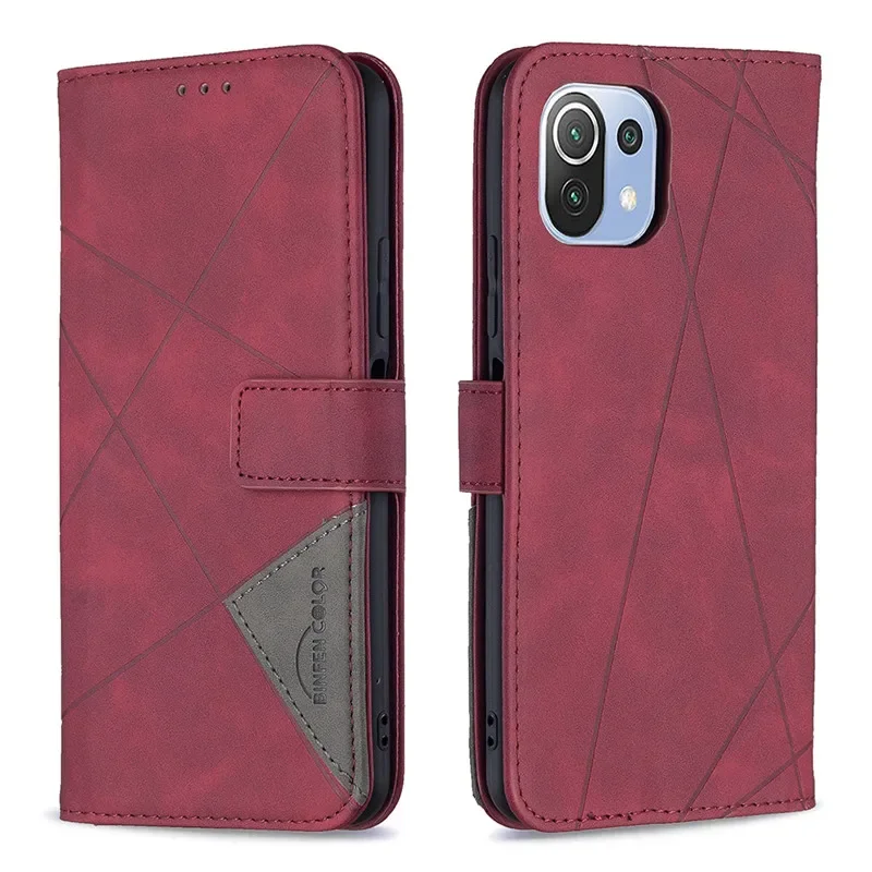 Flip on For Xiaomi Mi 11 Lite 5G Classic Phone Wallet Leather Case For Xiomi11 Mi11 Lite 11Lite Youth Coque Card Slot Back Cover 4