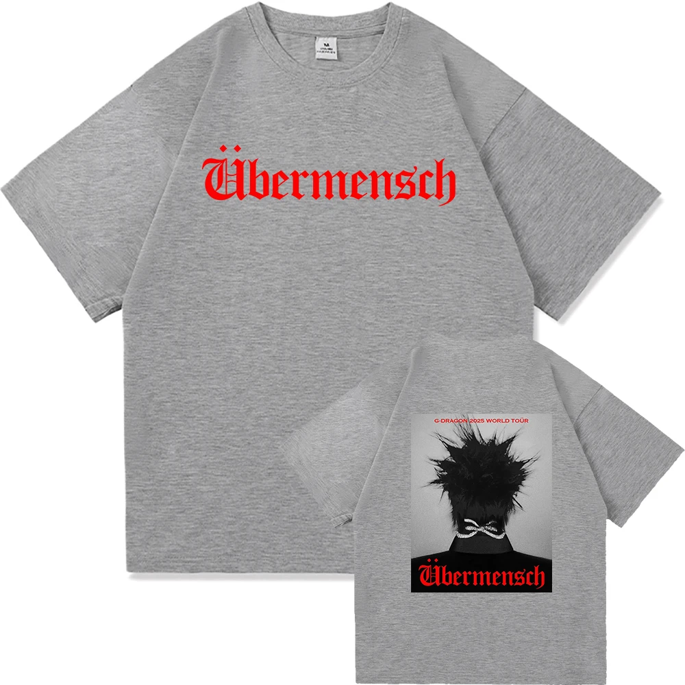 G-Dragon 2025 World Tour TShirt Album Übermensch Men/women