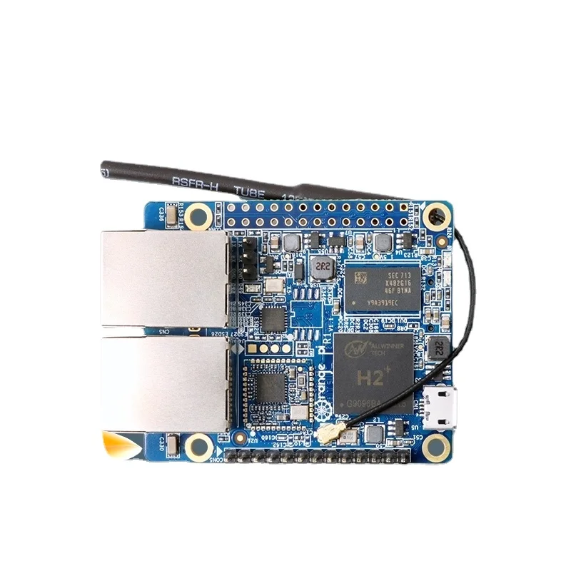 

Плата разработки Orange Pi Orangepi R1 с двумя сетевыми портами, программируемая плата с одним чипом, микрокомпьютер Orange Pie