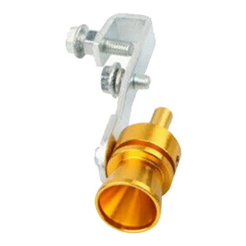 

Aluminum Turbo Whistle Muffler Universal Aluminum Turbo Sound Turbo Exhaust Whistle Fake Simulator Whistle Auto Replacement