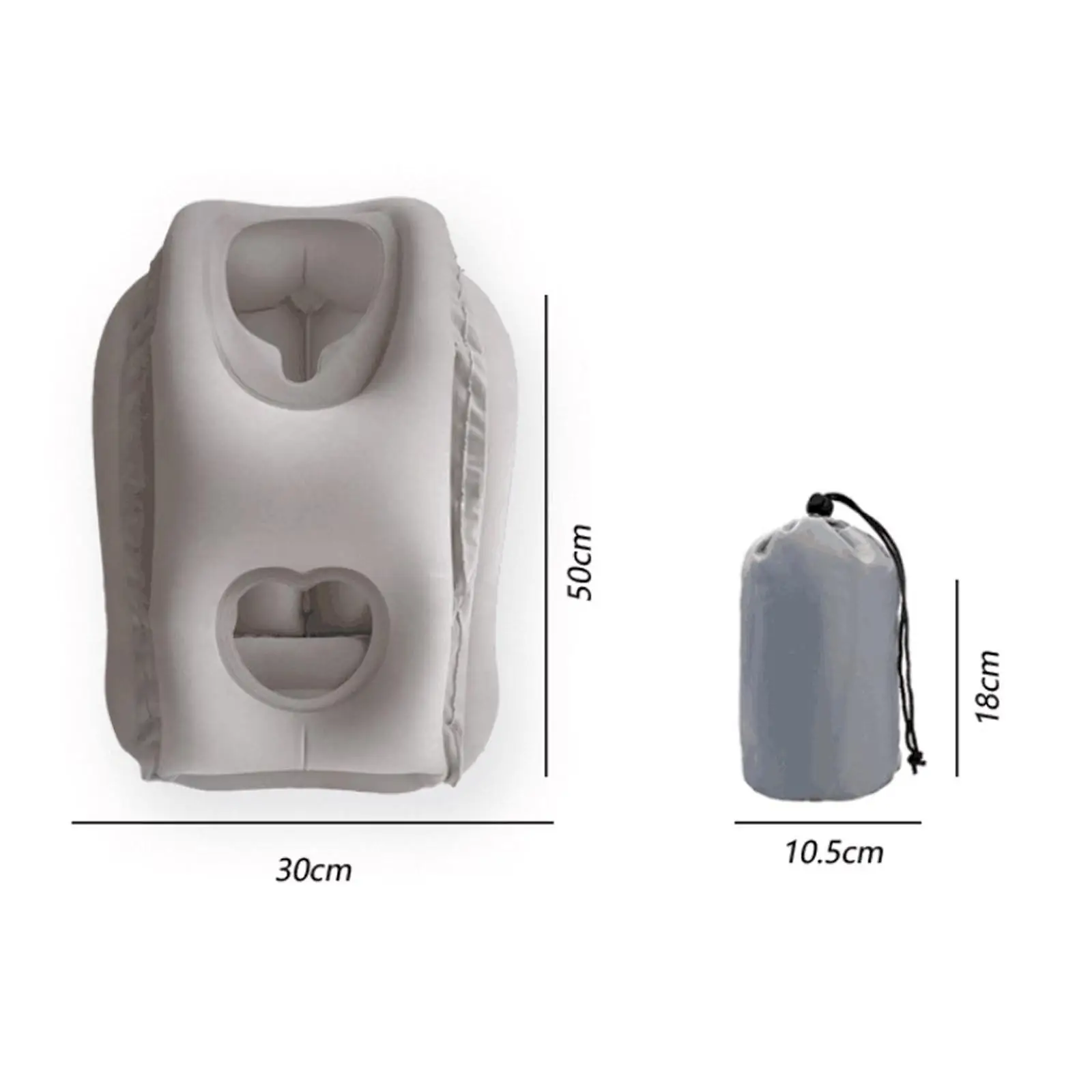 Folding Travel Pillow Neck Pillow Support for Bedroom, Plane, Gifts