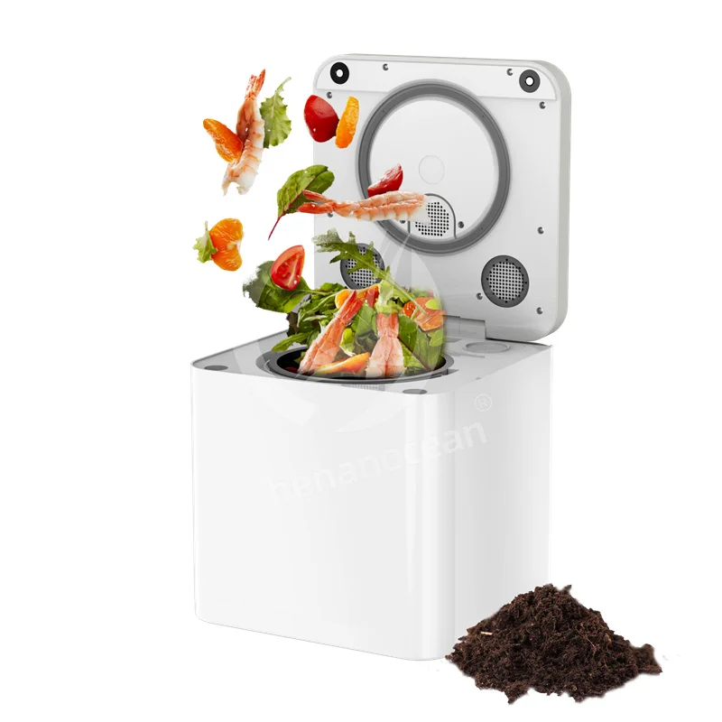 Commercial Kitchen Food Waste Disposer Composter Electronic Smart Waste Garbage Disposal Equipment