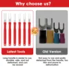 36Pcs Car Terminal Removal Kit Reusable Electrical Wire Plug Connector Pin Release Tool Stainless Steel Pin Extractor Tools 2