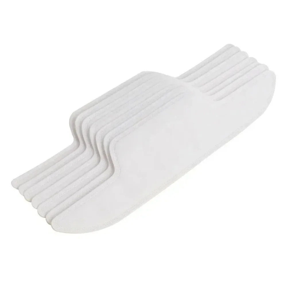 10PCS Disposable Self-Adhesive Sweat Pads T-Shirt Neck Collar Hat Absorbent Sticker Polymer Hat Brim Anti-dirty Sticker Fastener
