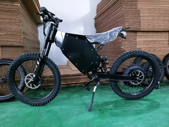 Electric Dirt Bike 5000w 8000w 10000w 12000w 20000w High Power Bike Lithium Battery Electric Bicycle Frame Adult