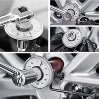 Precision Torque Wrench Gauge 360 Degree Measurement Tool Professional Torque Angle Meter for Car Maintenance Mechanics 2