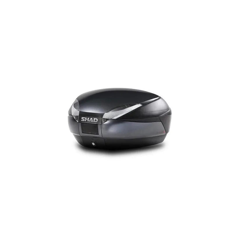 Baule Shad Sh48 Grigio Scuro-Nero