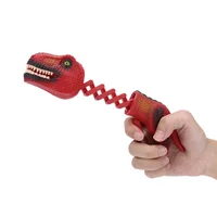 1PC Creative Funny Spoof Shark Telescopic Spring Manipulator Clip Bite Hand Dinosaur Prank Parent-child Interaction Toys 2
