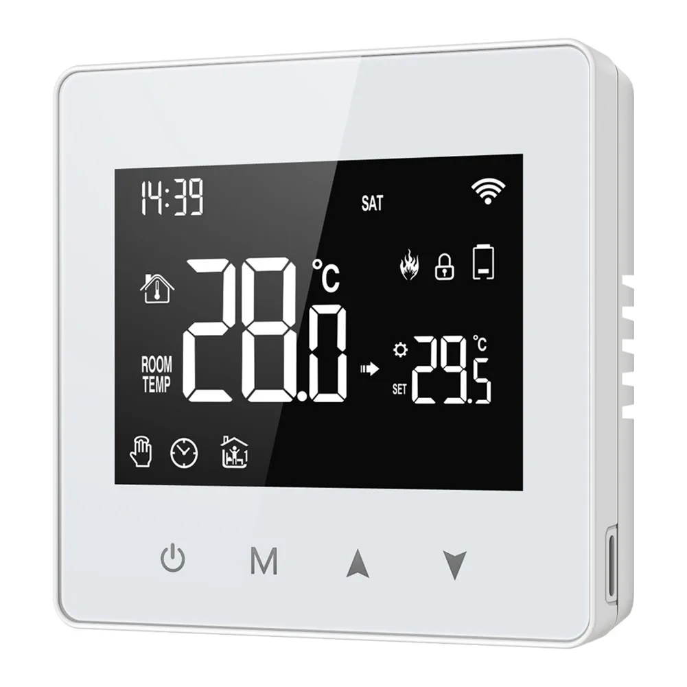 

Умный термостат для воды Tuya с дистанционным управлением, Wi-Fi контроллер температуры для улучшения дома, прочный, высокое качество