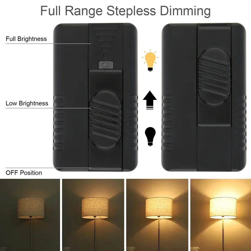 Interruttore A Pedale In Linea Tipo UFO – Uxcell, Controllo Luce On/off Trasparente