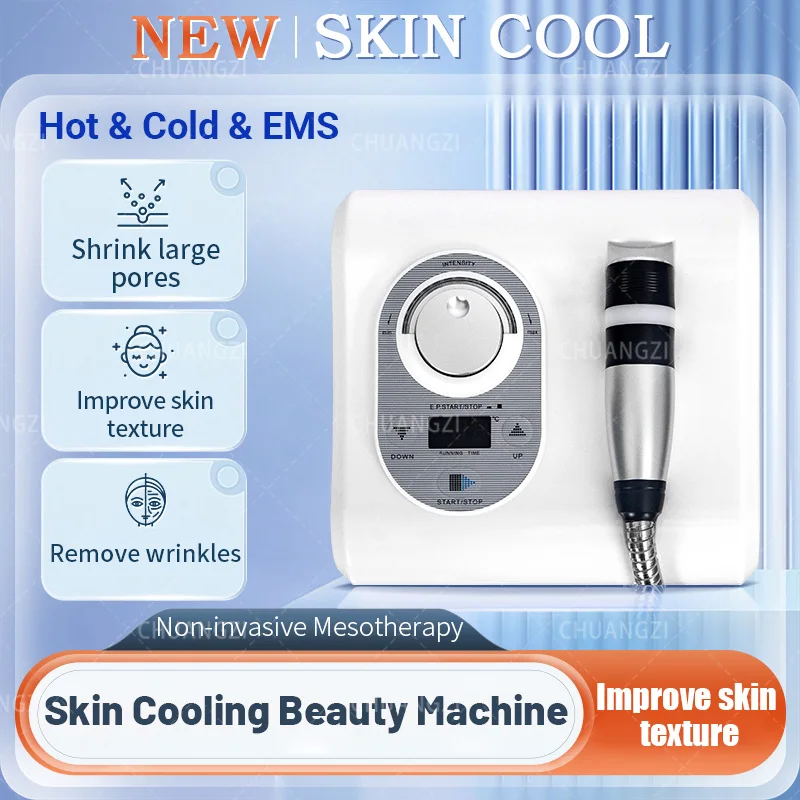 Cool And Hot Electroporation RF Lift Skin Tightening Rejuvenation Thermal Anti-aging Machine Muscle Stimulator Beauty Equipment
