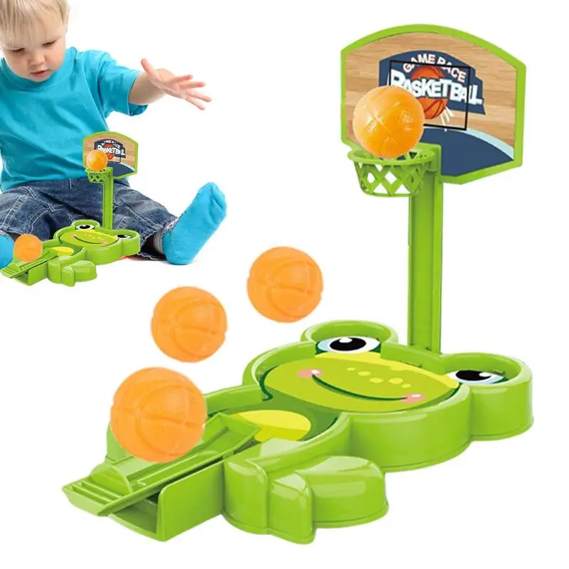 

Kids Mini Basketball Game Bouncing Game With Catapult Finger Toys For Kids Desktop Hoop Improve Fine Motor Skills Interactive To