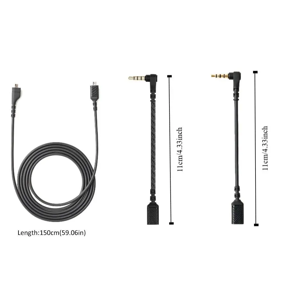 Black Replacement Aux Cord High Quality Professional Sound Card