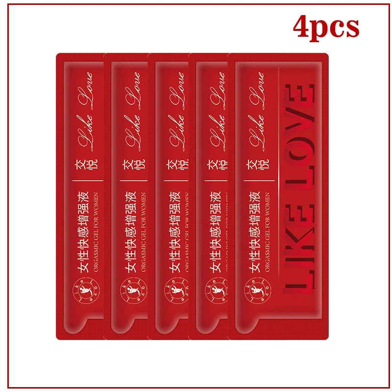 4pc Aphrodisiac Orgasmic Sex Drops Exciter for Women Climax Orgasm Strong Enhance Female Libido Intim Gel Item Love Condensation 3