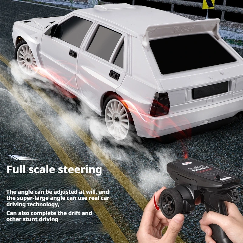 2025 NEW LD2802 LD2803 LD2804 LD2801 1/28 4WD RC Drift Car Proportional Steering LED Headlights 2.4G Toys For Kids 4