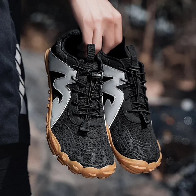 Quick-Drying Shoes with Adjustable Laces - Breathable Mesh, Non-Slip Soles, Comfortable for Yoga, Fitness, Stream, Fitness, Walking, Fishing, Surfing, Cycling, Rock Climbing - Multi-Purpose Shoes